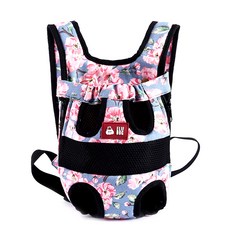 펫츠랜드 반려동물 포대기, 꽃무늬, 1개