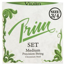 Prim 小提琴弦中號套組 3/4, 單品(Size3/4), 混色