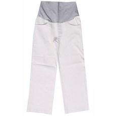 이얀 임산부 스판 겉기모 통 일자팬츠