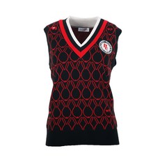 리앤비 여성용 울혼방 토끼 브이넥 조끼 AVLN6024