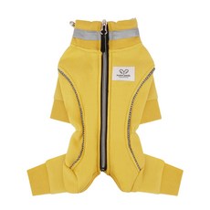 PUPPY ANGEL Dog ANGELER Square Line 多合一中性 PA-OW412, 黃色的