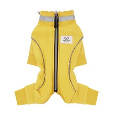 PUPPY ANGEL 寵物 ANGELERTM 方形線條女款連身衣, 290 Yellow