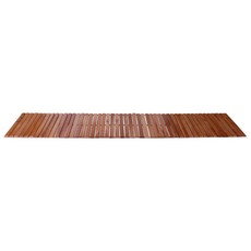 마호가니 원목 롤매트 180 x 43 cm, 혼합 색상, 1개