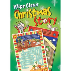Wipe Clean Christmas Story PB, Candle Books