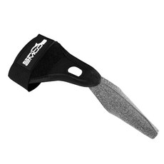 BOOMS FISHING FG1 防滑單指釣魚手套 BFCMFG10L0K0, 黑色 + 灰色