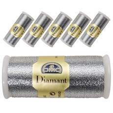 DMC 디아망뜨 태팅자수 레이스실 6p, D415번