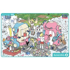 Hasegawa CW11 1:35 Mechatro Wego No.3 天藍色 粉色 模型 HG64511, 1個