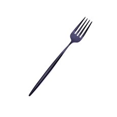 dalper 奧斯陸甜點叉, 啞光黑, 1個