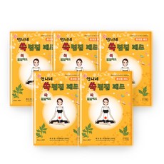언니네 휴대용 쑥 찜질패드, 5개