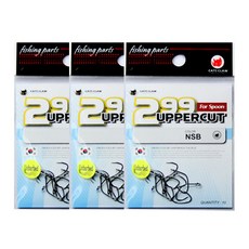 CATS CLAW 299 上鉤鱒魚勺替換鉤 NSB 10p, 3片