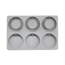 Bycell矽膠模具 圓形環 圓形, 單色