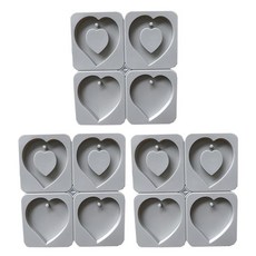 Bycell矽膠模具愛心圈 愛心 3入, 單色