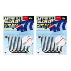 CATS CLAW 477直式金屬釣魚鉤 10入, 2件