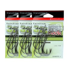 CATS CLAW 313 曲柄鉤 NSB, 3個