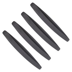 차바치 리얼 카본패턴 도어가드, 블랙, 4개