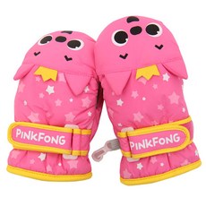 pinkfong 碰碰狐 立體連指滑雪手套 PF01