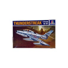 ITALERI 1/72 F-84F THUNDERSTREAK 塑料模型噴氣機, 1個