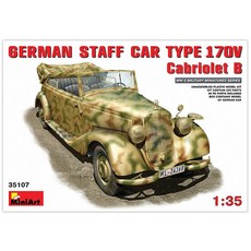 1 : 35比例德國Staff Car Type 170V Cabriolet B模型, 1盒
