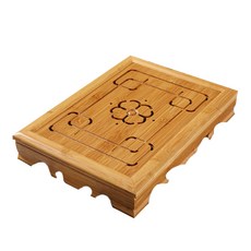 名匠梅花竹子茶托 PJ619 36*25.8*6cm, 混色, 1個