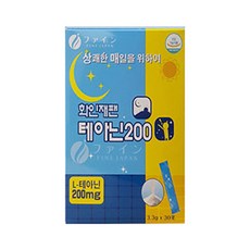 화인재팬 테아닌 200, 3.3g, 1개, 30회분