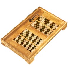 名匠吉相如意竹茶桌 PJ626 59.7*37.7*7.5cm, 混色, 1個