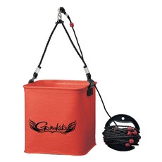 gamakatsu 水袋 + 繩索 GM-2440 單元, 紅色的, 1套