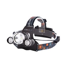 BATTLE FISHING LED 變焦頭燈 HL-TC006, 黑色的, 1個