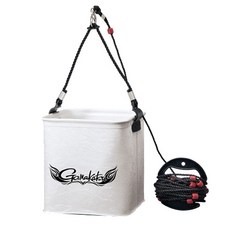 gamakatsu 水袋+繩子 GM-2440 奶牛, 白色的, 1套