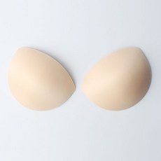 패션포인트 브라 1/2컵 타원형 NO6 M 2소, 베이지, 25세트