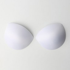 패션포인트 브라 1/2컵 타원형 NO6 M 2소, 백색, 25세트