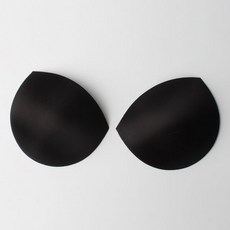 패션포인트 브라 2V컵 볼륨패드 NO8 2p, 검정, 12세트