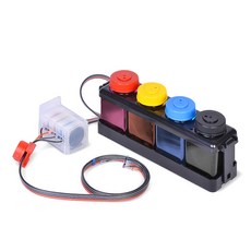 원더잉크 DIY HP3545e / HP4515e / HP4645e / HP678e 용 678 / 678XL 원더 듀얼 컨트롤 무한공급기 확장형 500ml, 혼합 색상, 1개