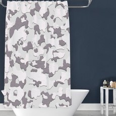 Livingjoy圖案風格浴簾 SK029 180*180cm, 1個