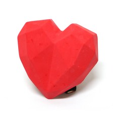 L'ATTIQUE J 心動愛心石膏車用芳香劑 紅色 嬰兒爽身粉, 1個