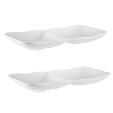 ZEN 마돈나 2칸 디바이드접시 22cm, 2개입