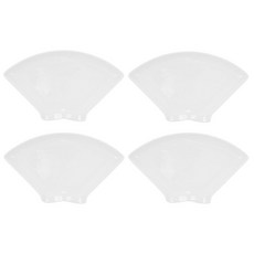 ZEN 액세서리 81/4 은행나뭇잎 접시, 4개입