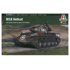 ITALERI 美國陸軍坦克殲擊車M18塑料模型, 1個