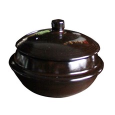 LIEN'CERAMIC 素色耐熱陶瓷砂鍋, 特大號（直徑 200mm x H 100mm）