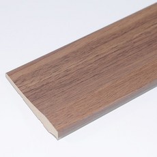 동진나무공장 실내 인테리어 DIY 강화걸레받이 2300 x 80 x 15mm 5p, 월넛