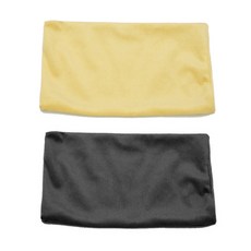 큐티펫 소동물용 극세사 이불 대형 노랑 + 검정, 1세트