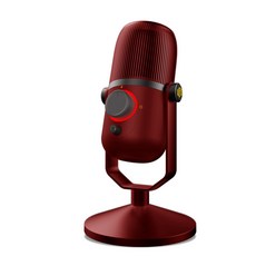 Thinkway High Sensitivity Studio USB 電容麥克風 紅色, TONE SM5 現場直播