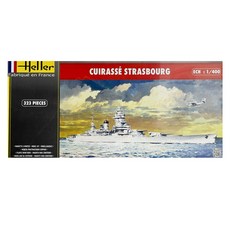 HELLER 1:400 CUIRASSE Strasbourg塑膠模型戰艦 HL81083, 1個