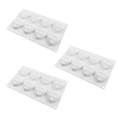 Bycell矽膠模具 多角形愛心 3入, 單色