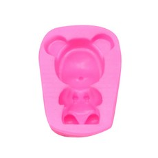 Bycell矽膠模具 小熊 D, 單色
