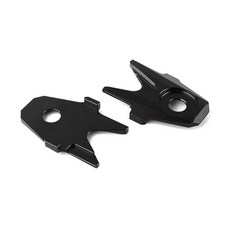 SEP 모터사이클 튜닝부품 가와사키 Ninja300 호환 알루미늄 CNC 리어 포크 데코레이션 커버 BK MP0556, 2개