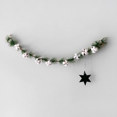 BLOOMING&ME 松葉棉黑星花環, 混色