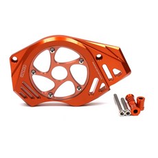 SEP 모터사이클 튜닝부품 가와사키 ER6시리즈 호환 알루미늄 CNC 프론트 체인 커버 OR MP0584, 1개