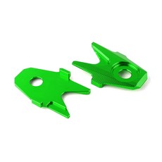 SEP 모터사이클 튜닝부품 가와사키 Ninja300 호환 알루미늄 CNC 리어 포크 데코레이션 커버 GR MP0553, 2개