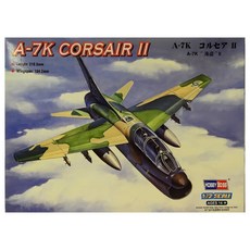 HOBBY BOSS 1:72 A-7K Corsair 2 塑料模型戰鬥機, 1個