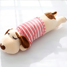 小狗造型枕頭, 粉色的